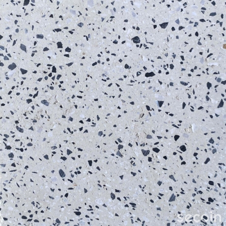 Gạch Terrazzo giả đá SLT-15 (Trắng suối lau)